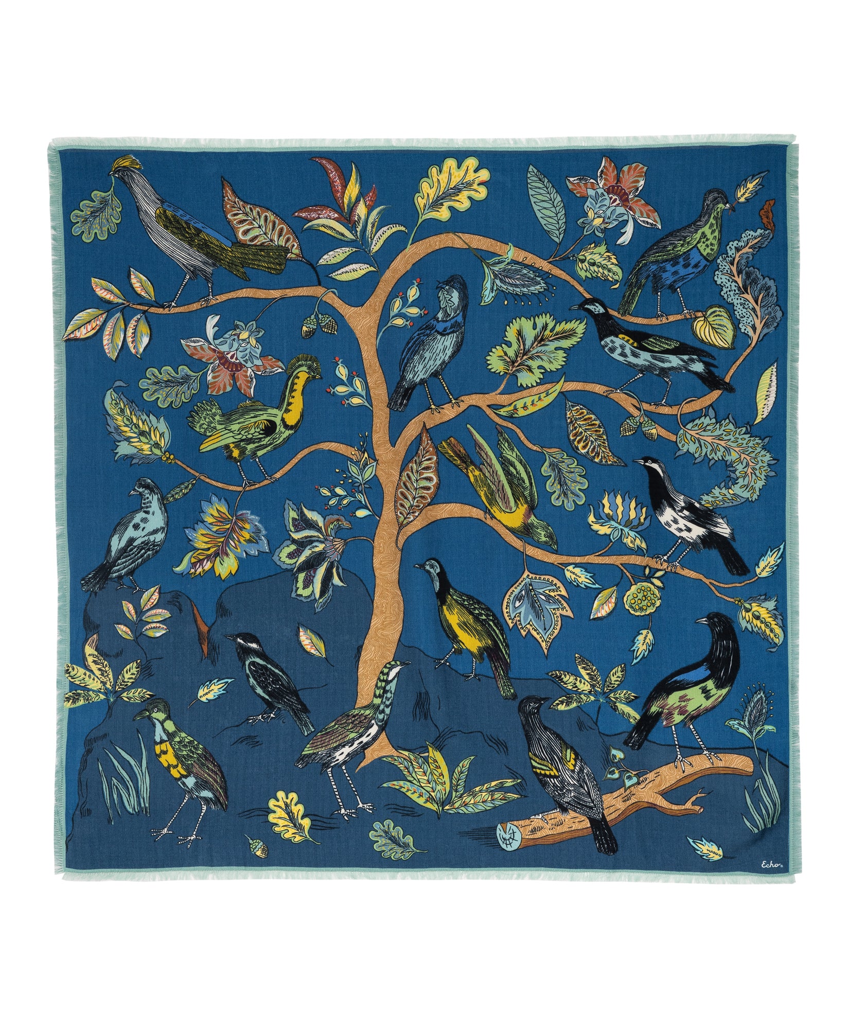 Park Visitors Oversized Square Scarf