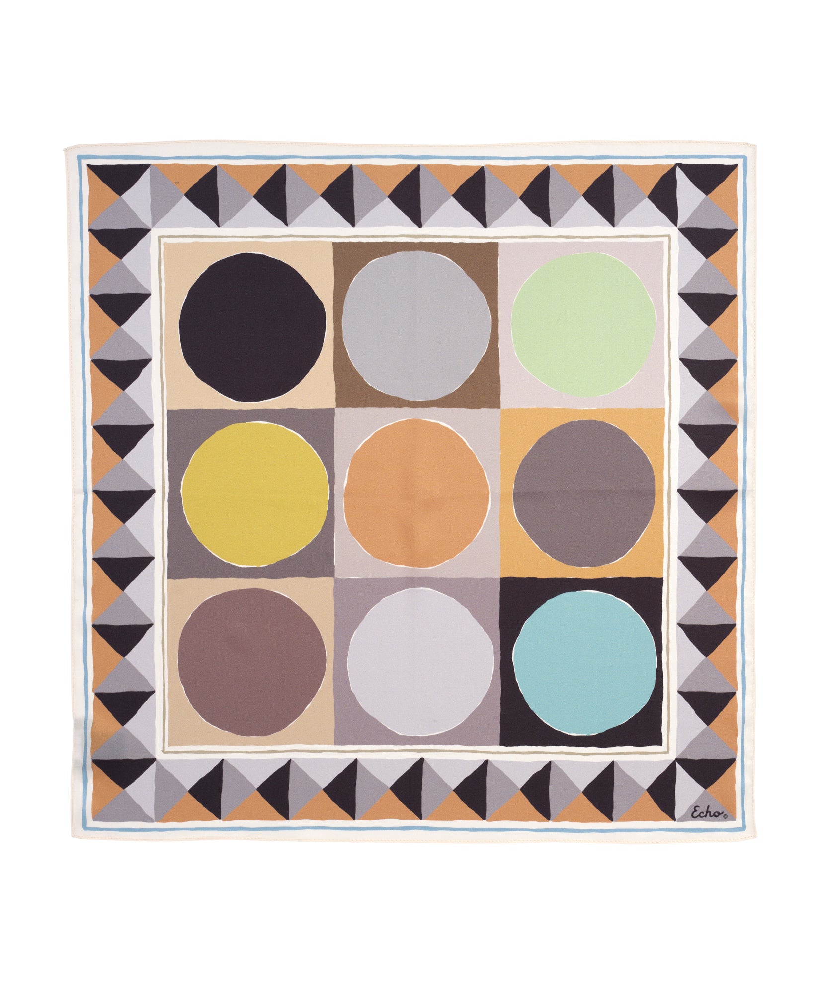 Painted Dots Silk Bandana - Image 6