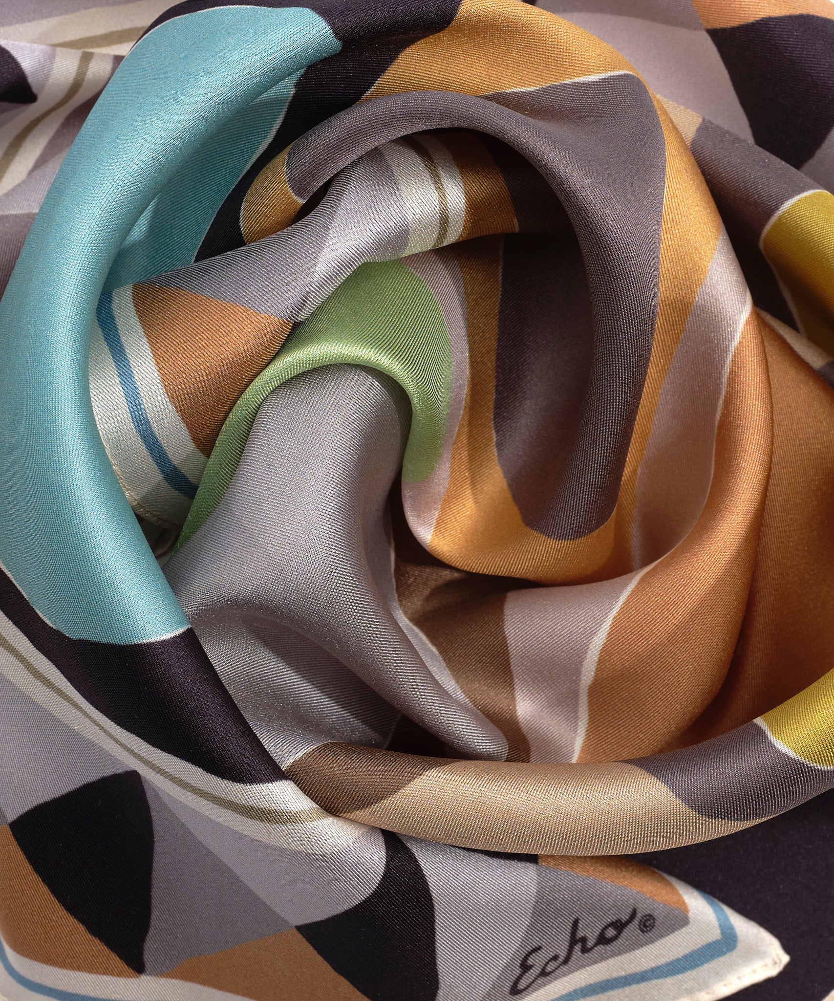Painted Dots Silk Bandana - Image 8