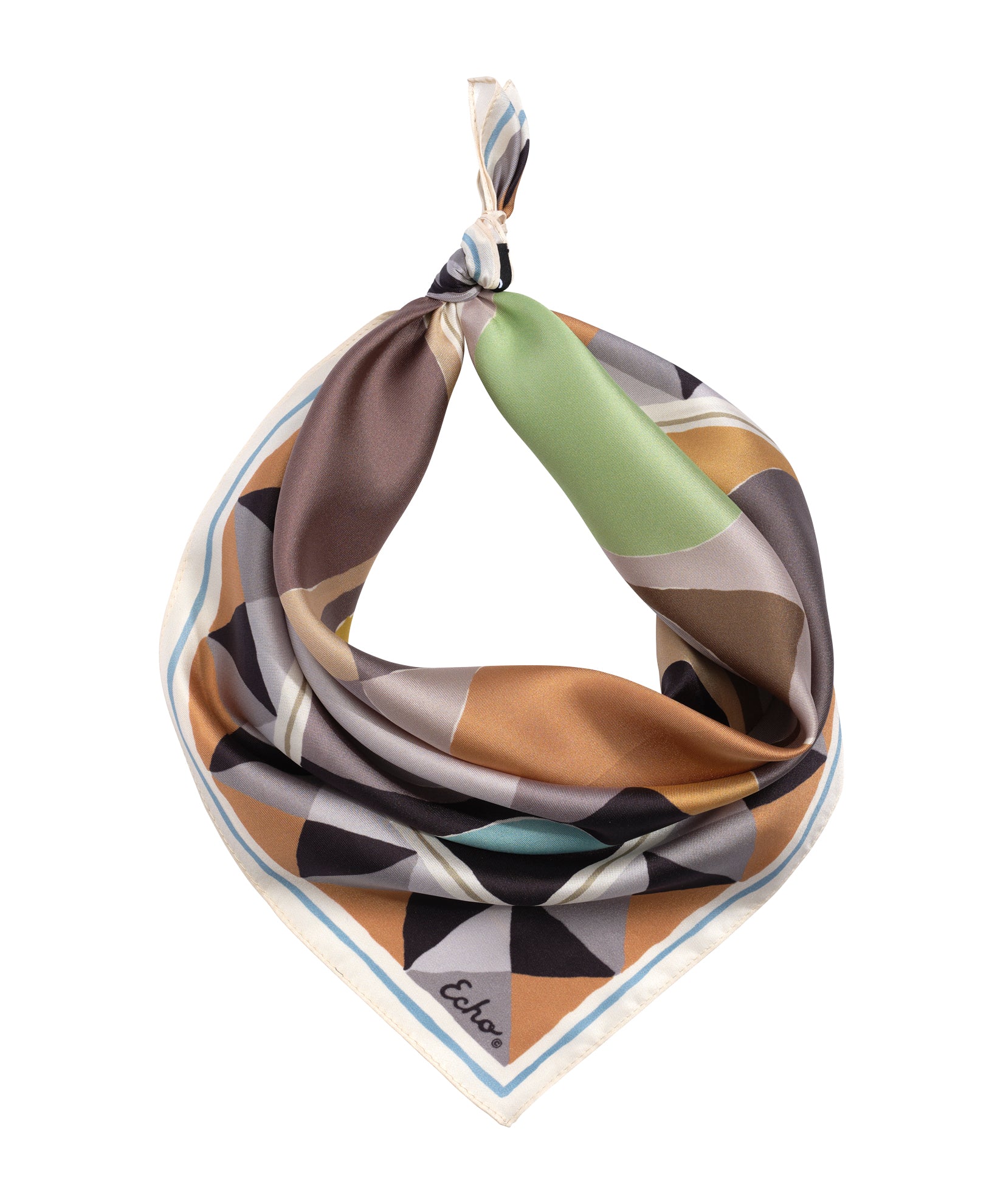 Painted Dots Silk Bandana - Image 7