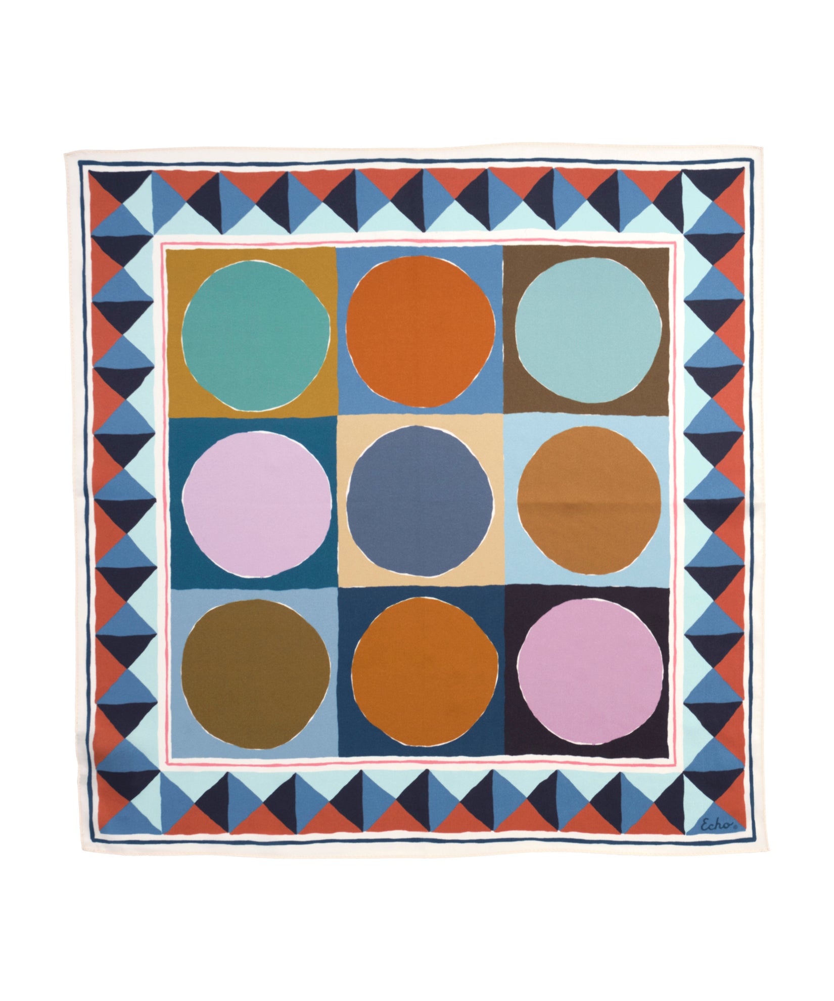 Painted Dots Silk Bandana - Image 9