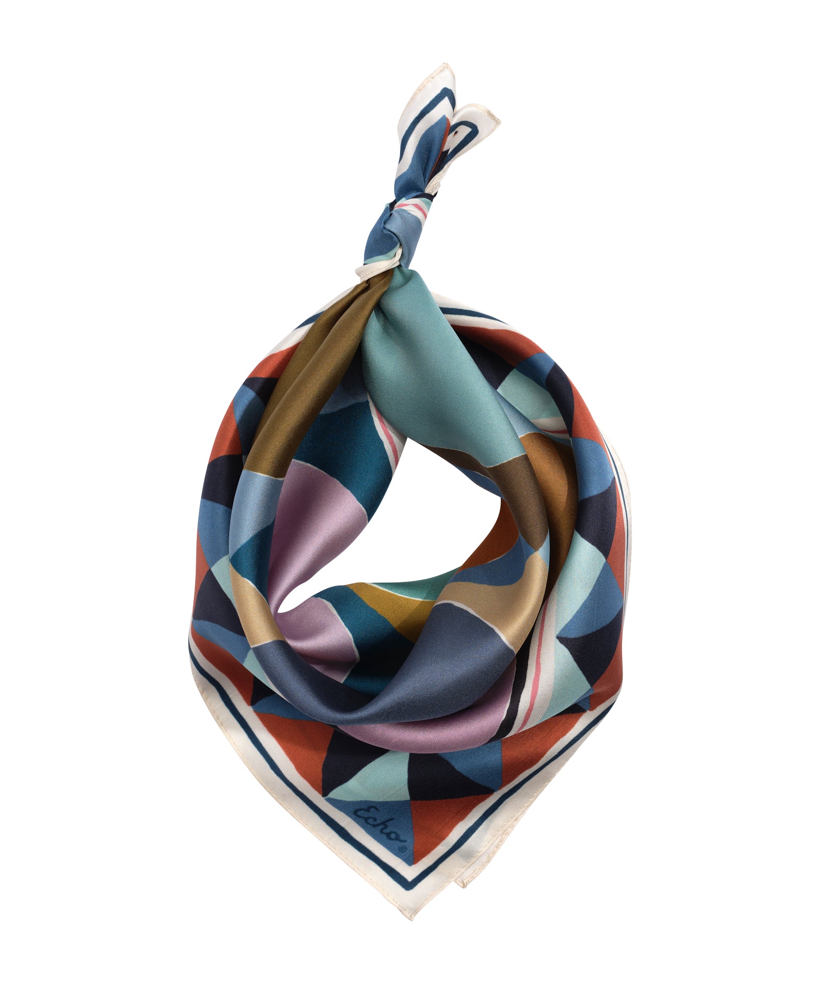 Painted Dots Silk Bandana - Image 10
