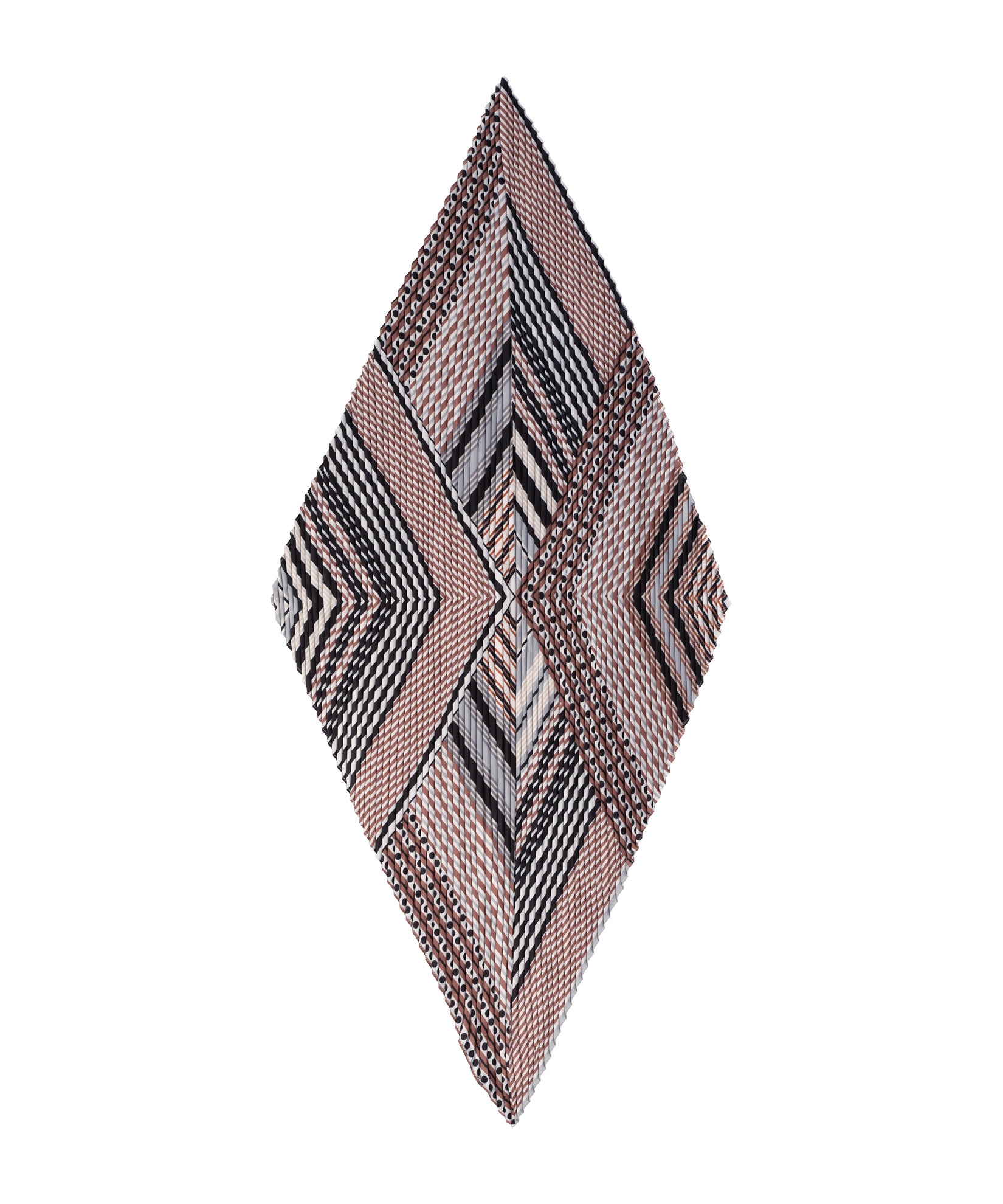 Downtown Pleated Diamond