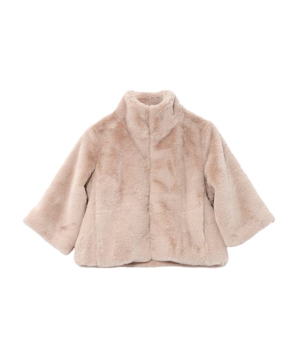 Sheared Mink Faux Fur Jacket - Image 14