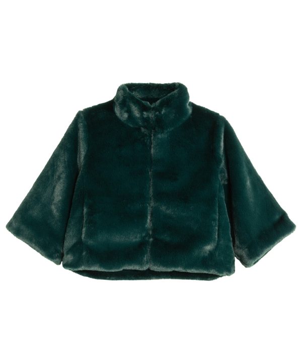Sheared Mink Faux Fur Jacket