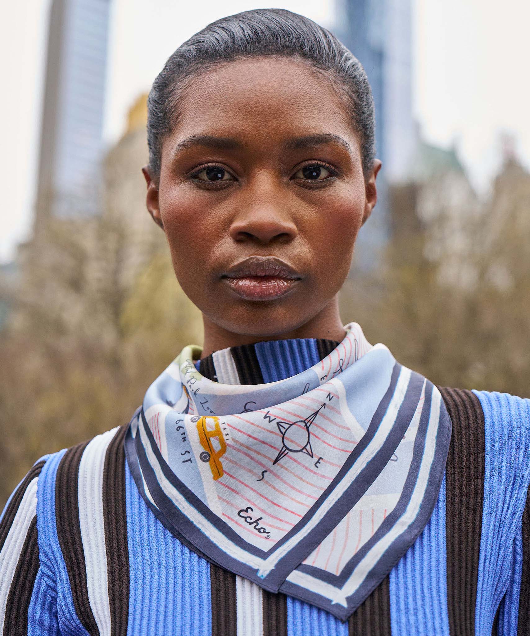 Central Park Silk Bandana - Image 5