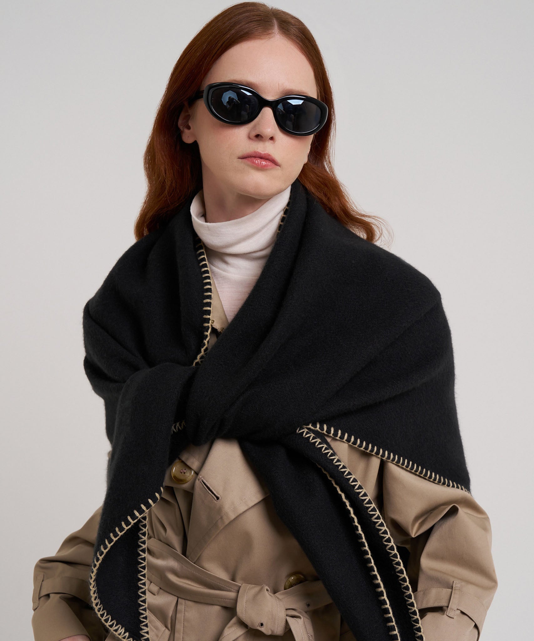 Oversized Triangle Wrap - Image 6