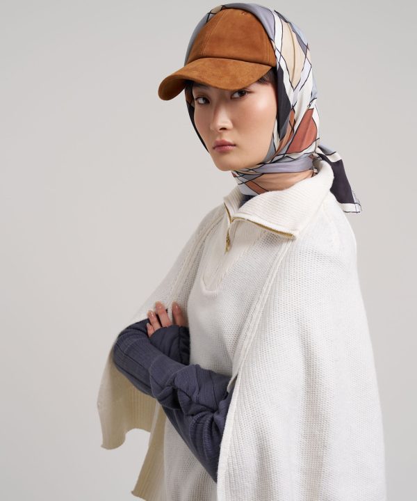 Texture Knit Poncho - Image 6