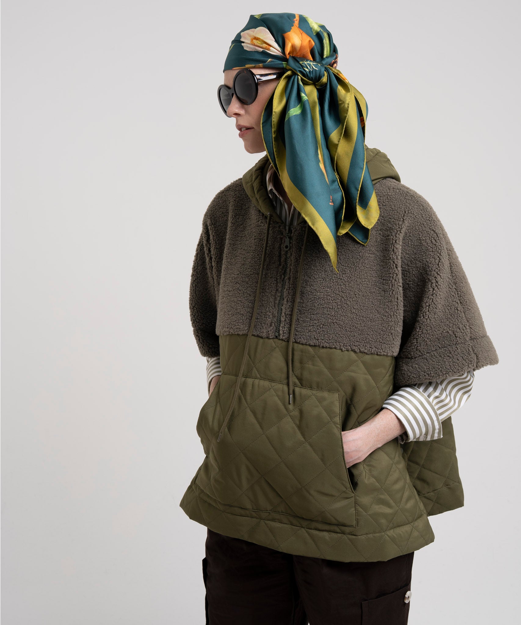 The Botanists 35 Silk Square Scarf - Image 6