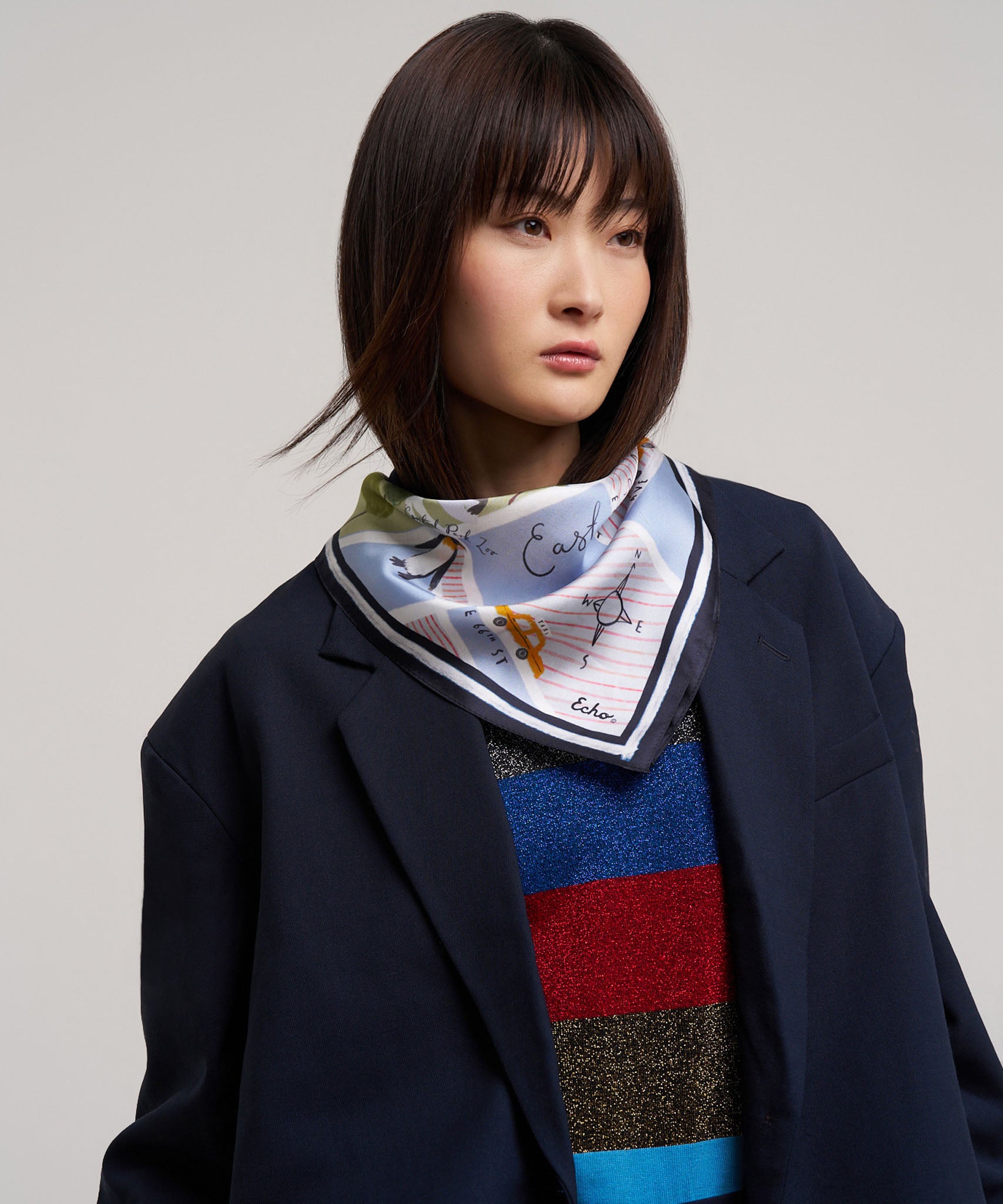 Central Park Silk Bandana - Image 2