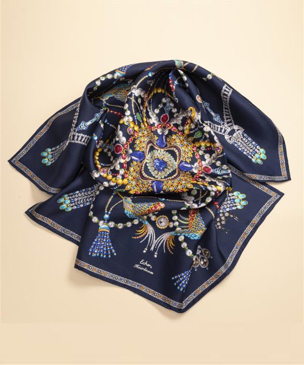 Heirloom 35 Silk Square Scarf - Image 3