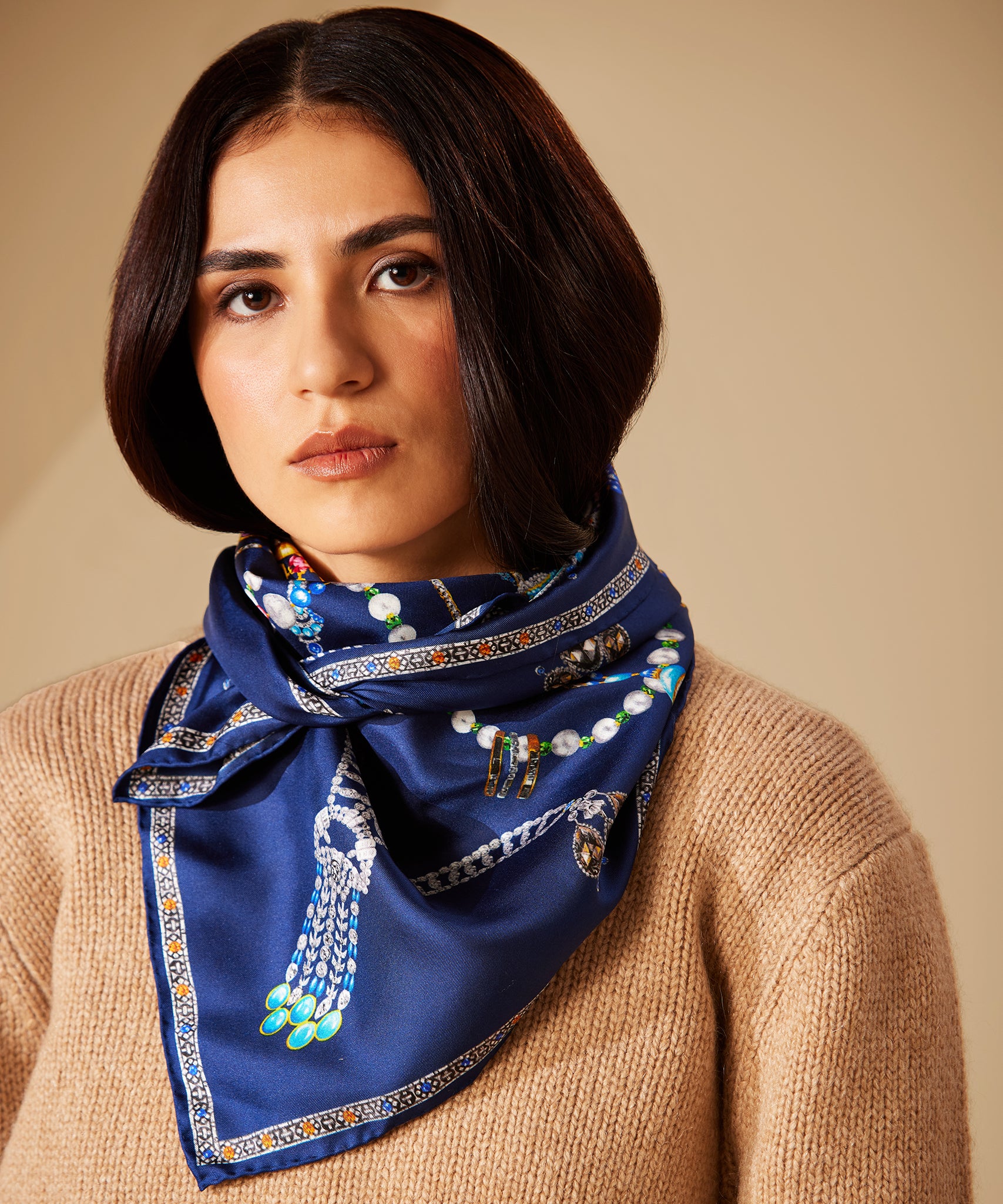 Heirloom 35 Silk Square Scarf - Image 2