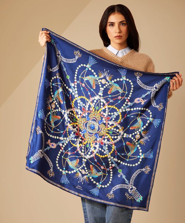 Heirloom 35 Silk Square Scarf - Image 5