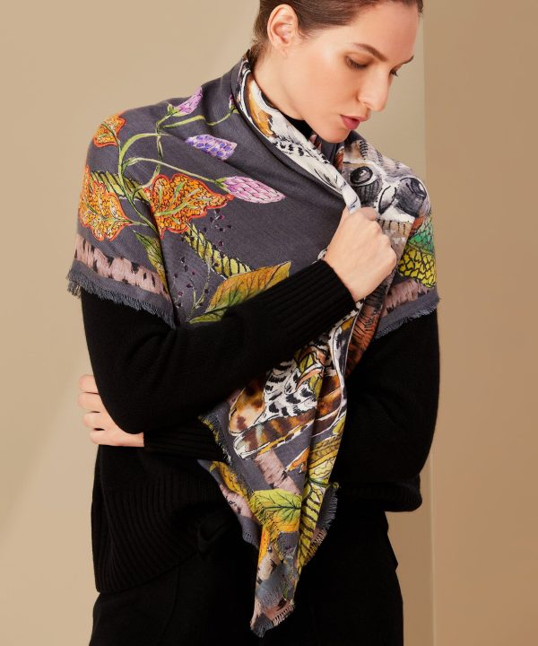 Hoot Hoot Square Scarf - Image 7