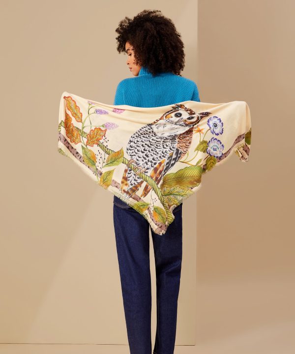 Hoot Hoot Square Scarf - Image 2
