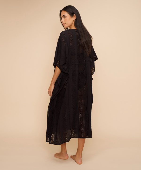 Eyelet Butterfly Maxi Caftan - Image 14