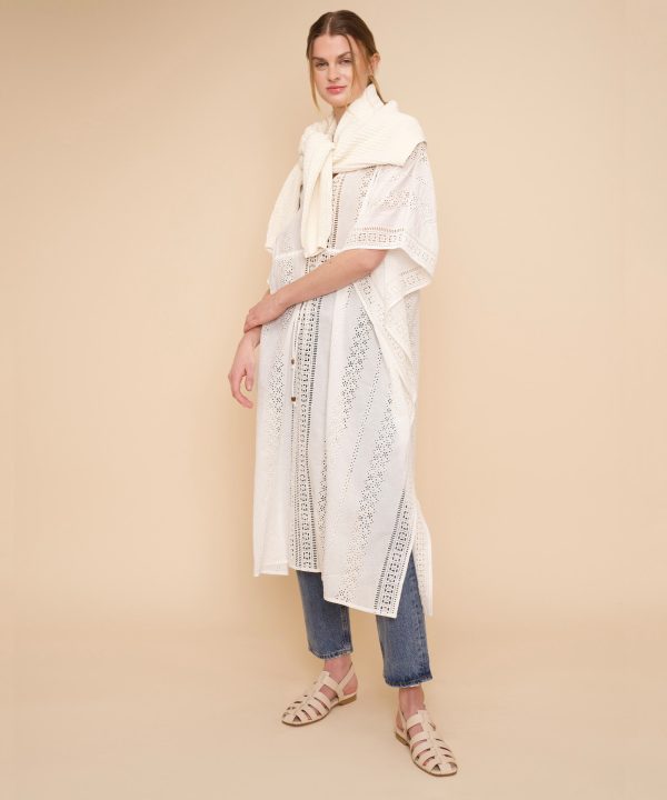 Eyelet Butterfly Maxi Caftan - Image 9