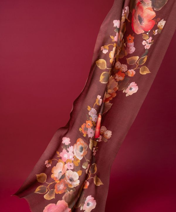 Painted Floral Wrap - Image 10