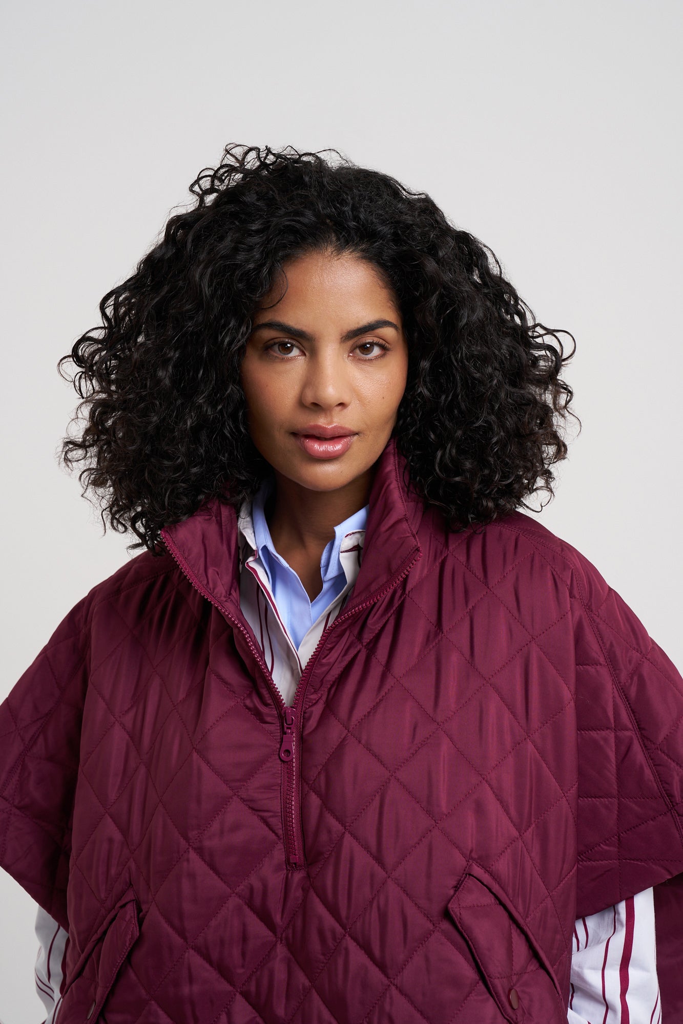 Quilted Poncho - Image 2