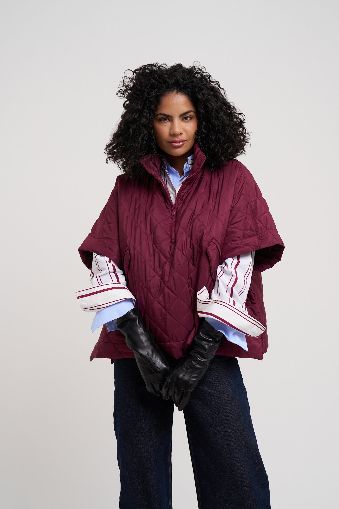 Quilted Poncho - Image 7
