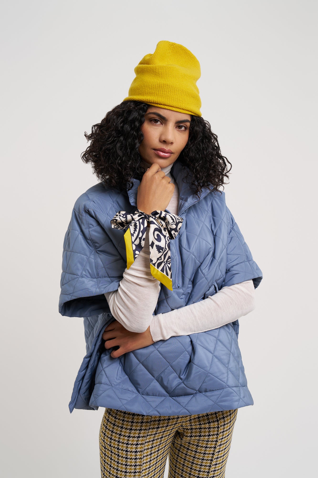Quilted Poncho - Image 13