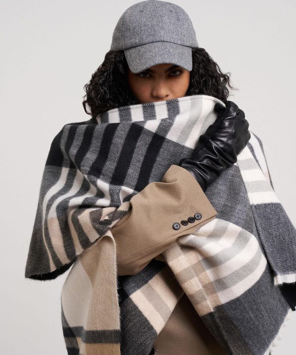Gramercy Plaid Ruana - Image 3
