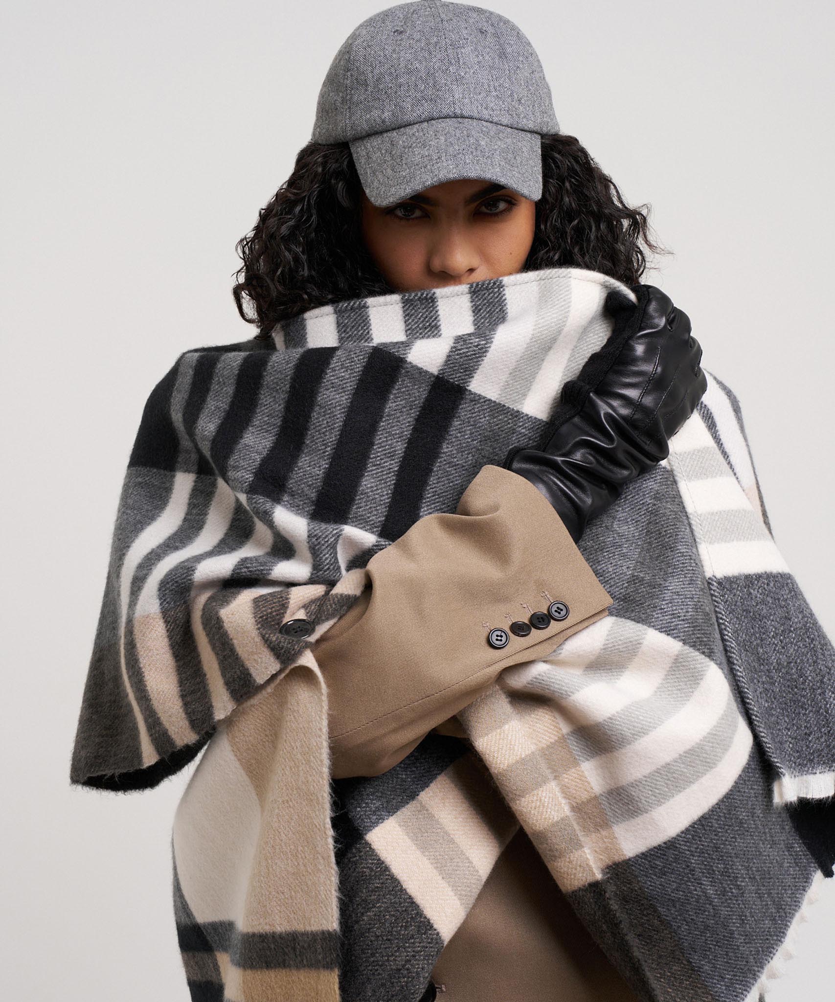 Gramercy Plaid Ruana - Image 3