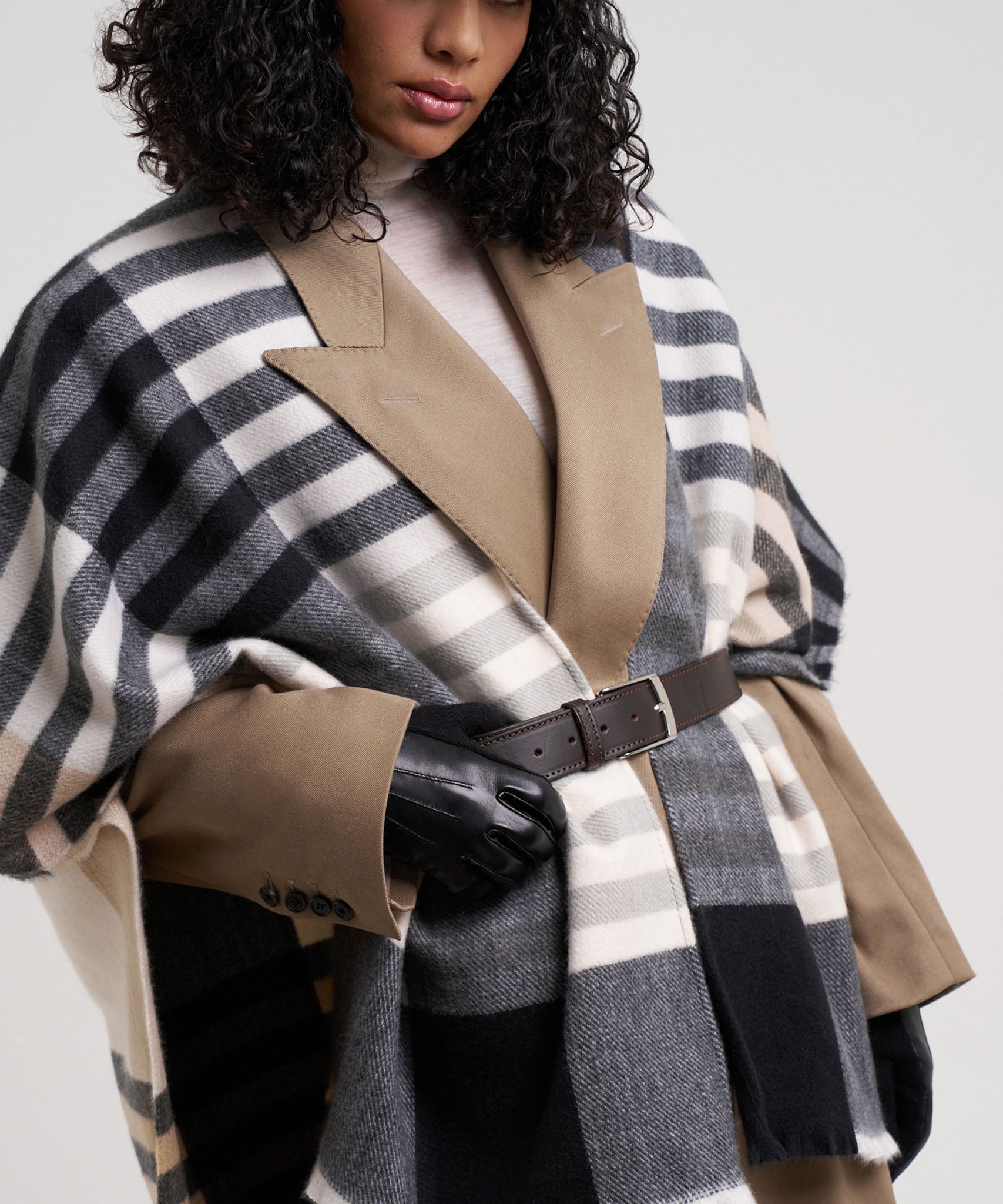 Gramercy Plaid Ruana - Image 6