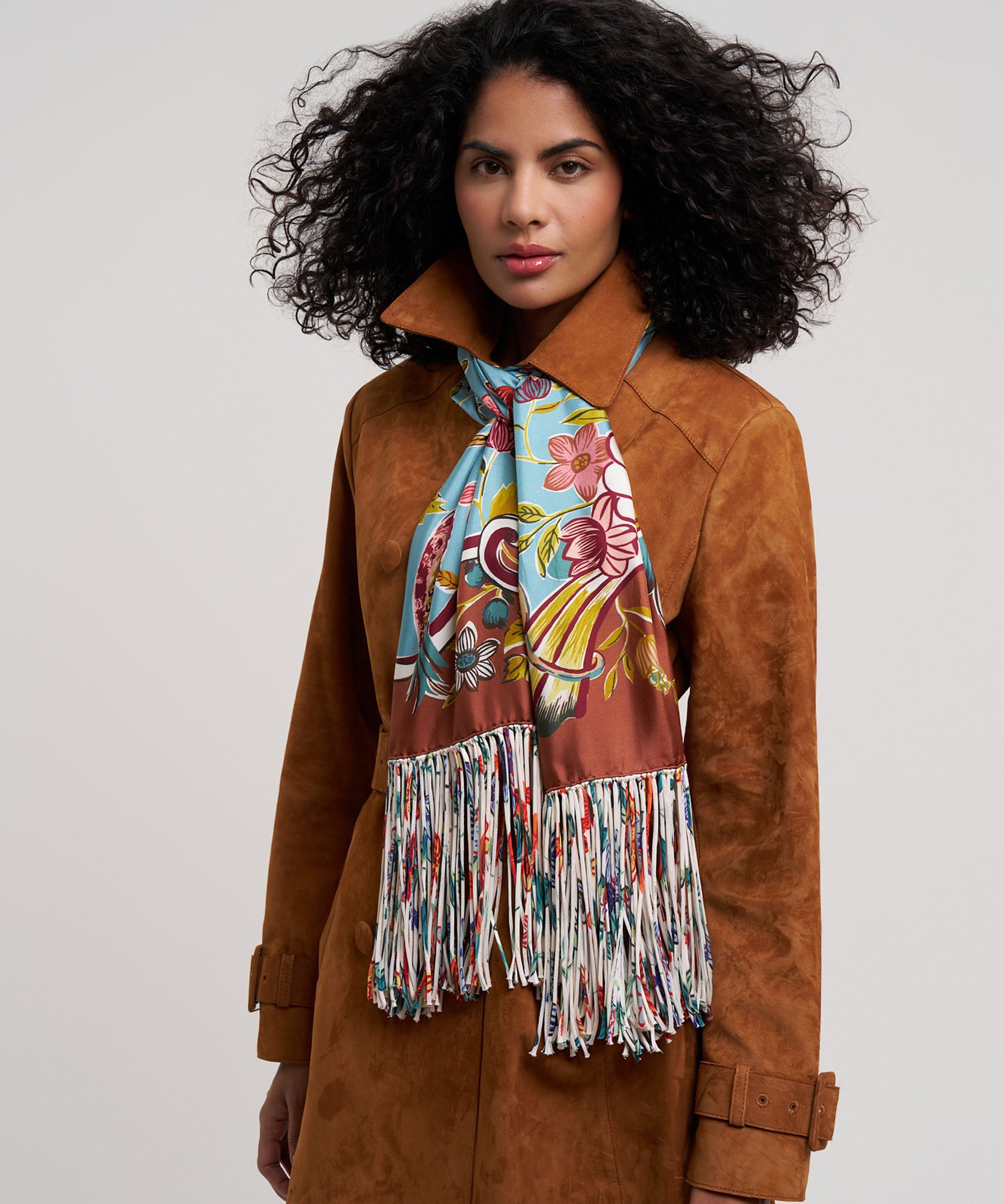 Park Stroll Silk Oblong Scarf - Image 4