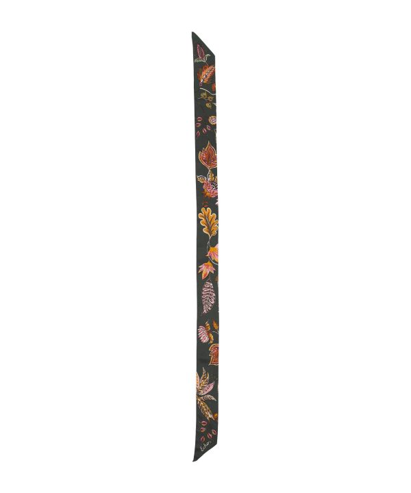 Falling Leaves Silk Ribbon Scarf - Image 8