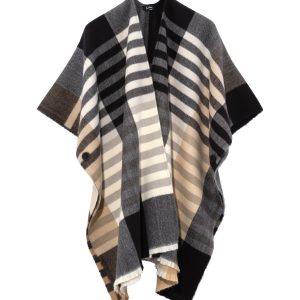 Gramercy Plaid Ruana