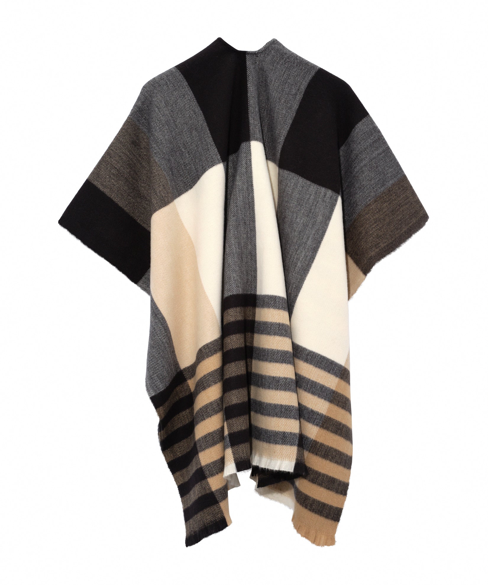 Gramercy Plaid Ruana - Image 4